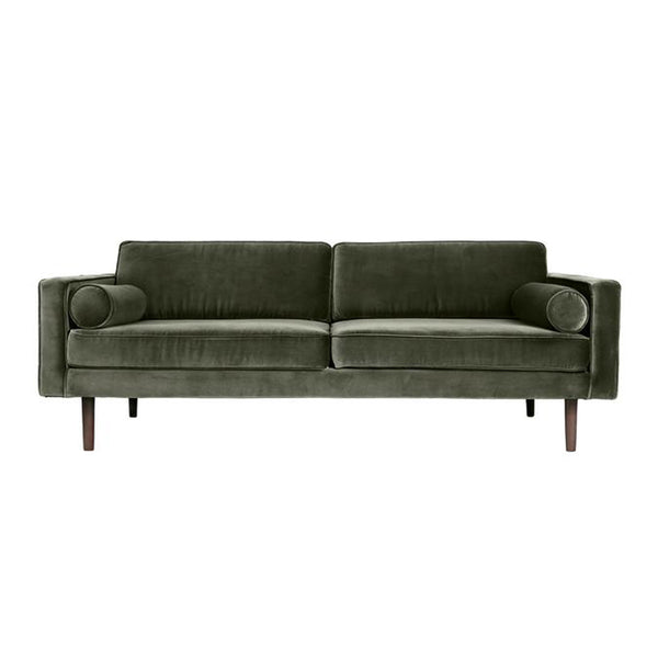 Broste Copenhagen Wind 3 Seater Sofa, Grape Leaf