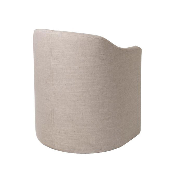 Broste Copenhagen Pond Latte Grey Armchair back