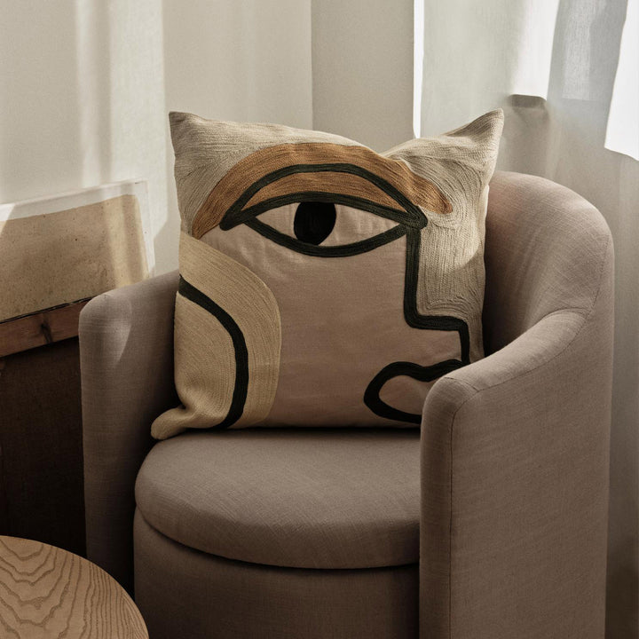 Broste Copenhagen Pond Latte Grey Armchair