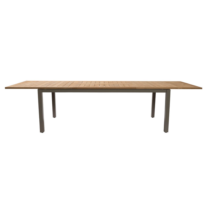 Atlantic Outdoor Teak Dining Table, extended