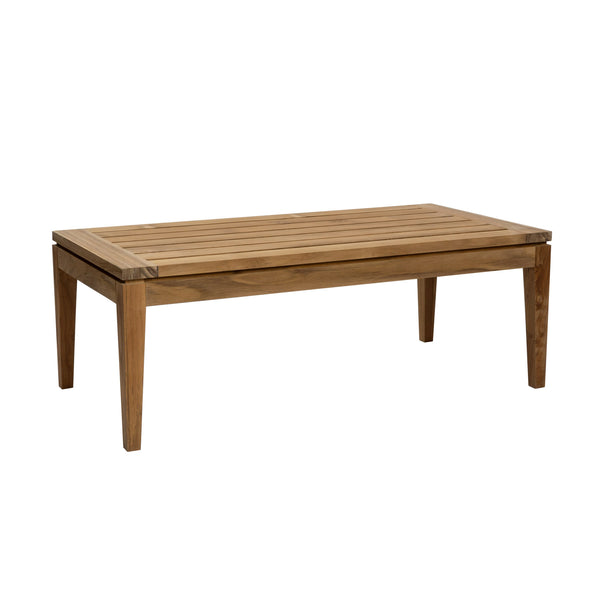 Menton outdoor teak coffee table