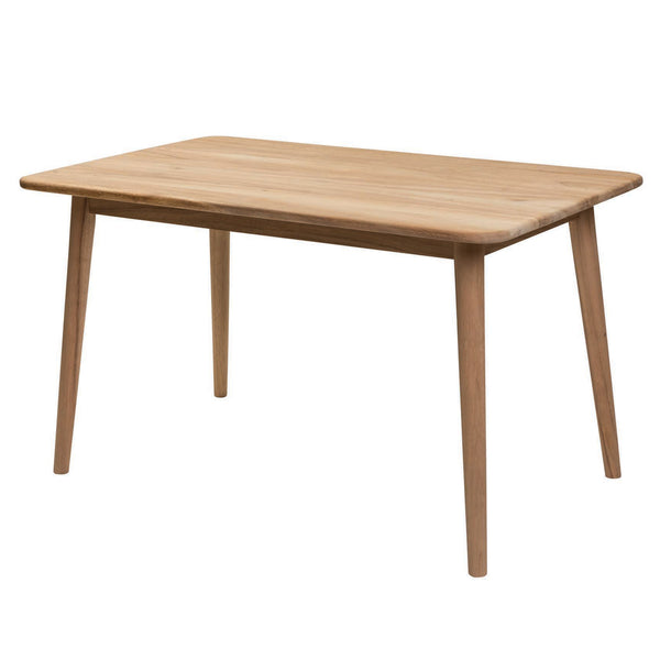 Shoreditch teak wood dining table 130cm