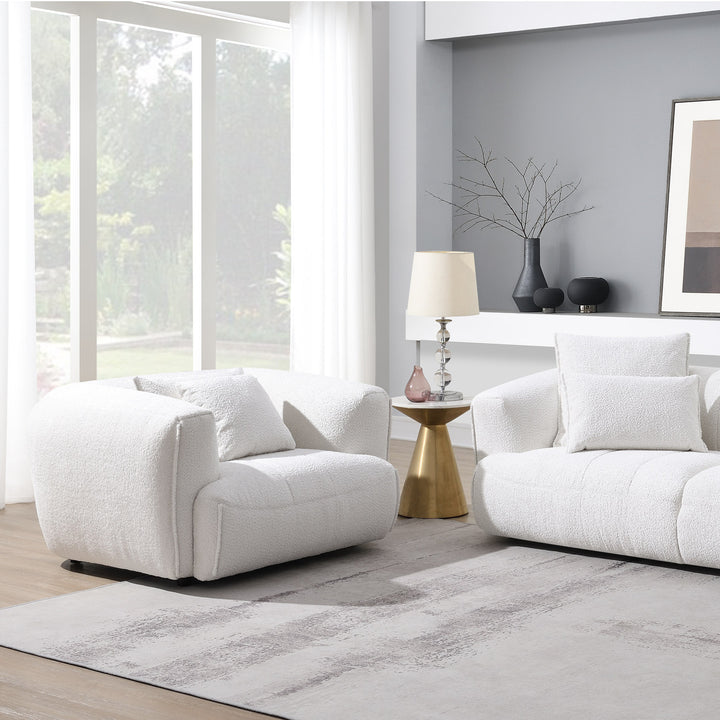 Avriio Kastoria Silver Armchair lifestyle