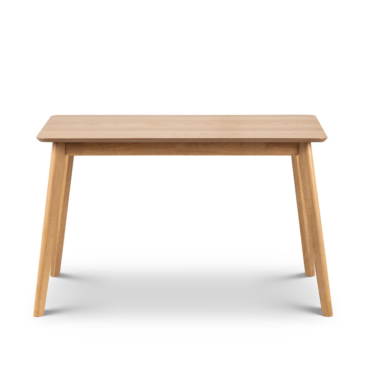 Boden oak veneer dining table 118cm