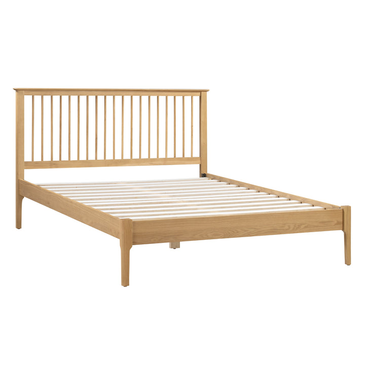 Bamford oak spindle bed King 150cm
