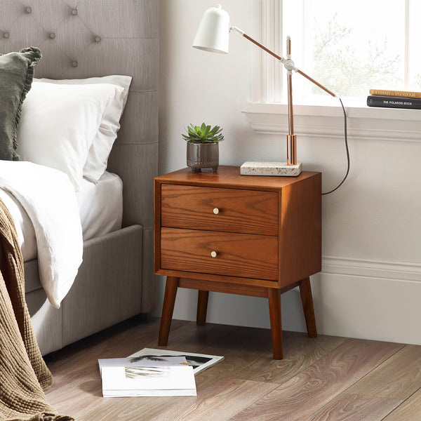 Peckham 2 Drawer Bedside Table