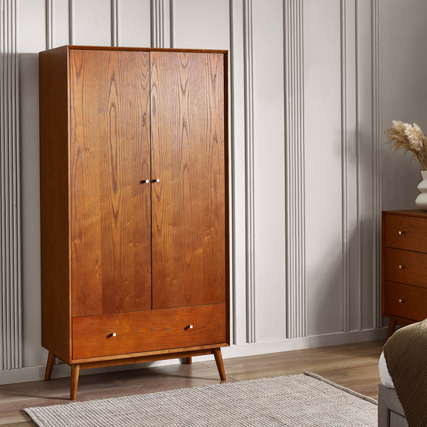 Peckham 2 Door Wardrobe with Drawer