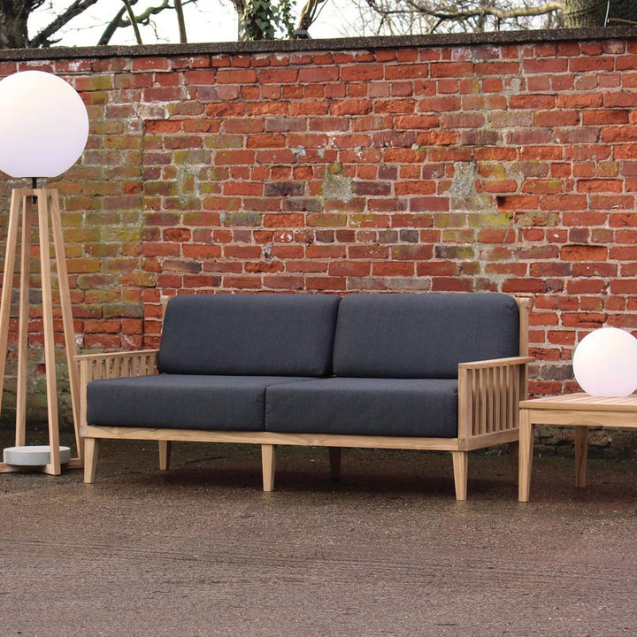 Paling 3 seater teak garden sofa