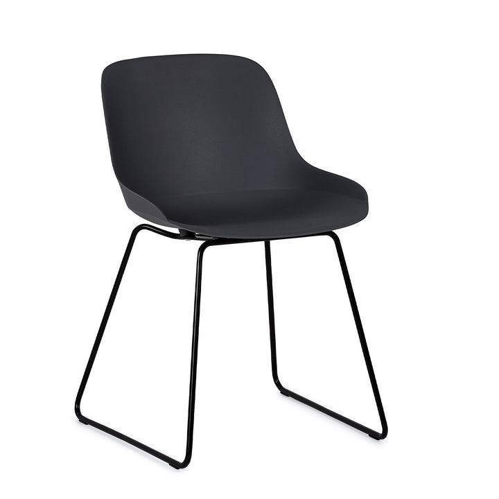 Ray Dining Chair Dark Grey
