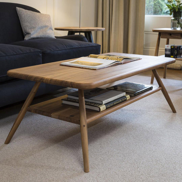 Shoreditch 120cm wooden coffee table